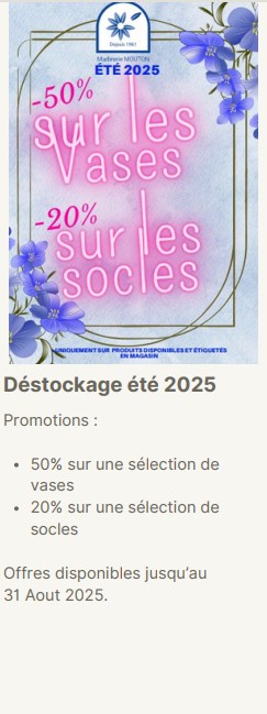 1 vases et socles