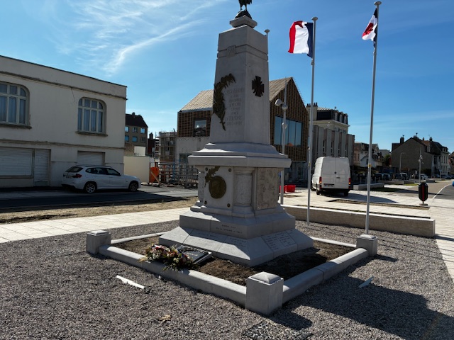 Monument aux morts Wimereux après intervention